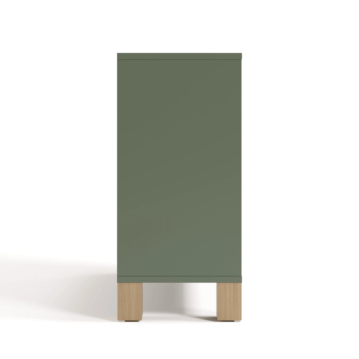 Storkcraft California Cube Organizer Children's Bookcase, Blush with Driftwood