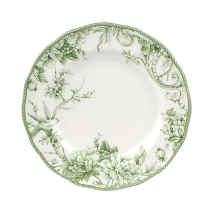 222 Fifth Adelaide Round 16-Piece Porcelain Dinnerware Set, Black Toile