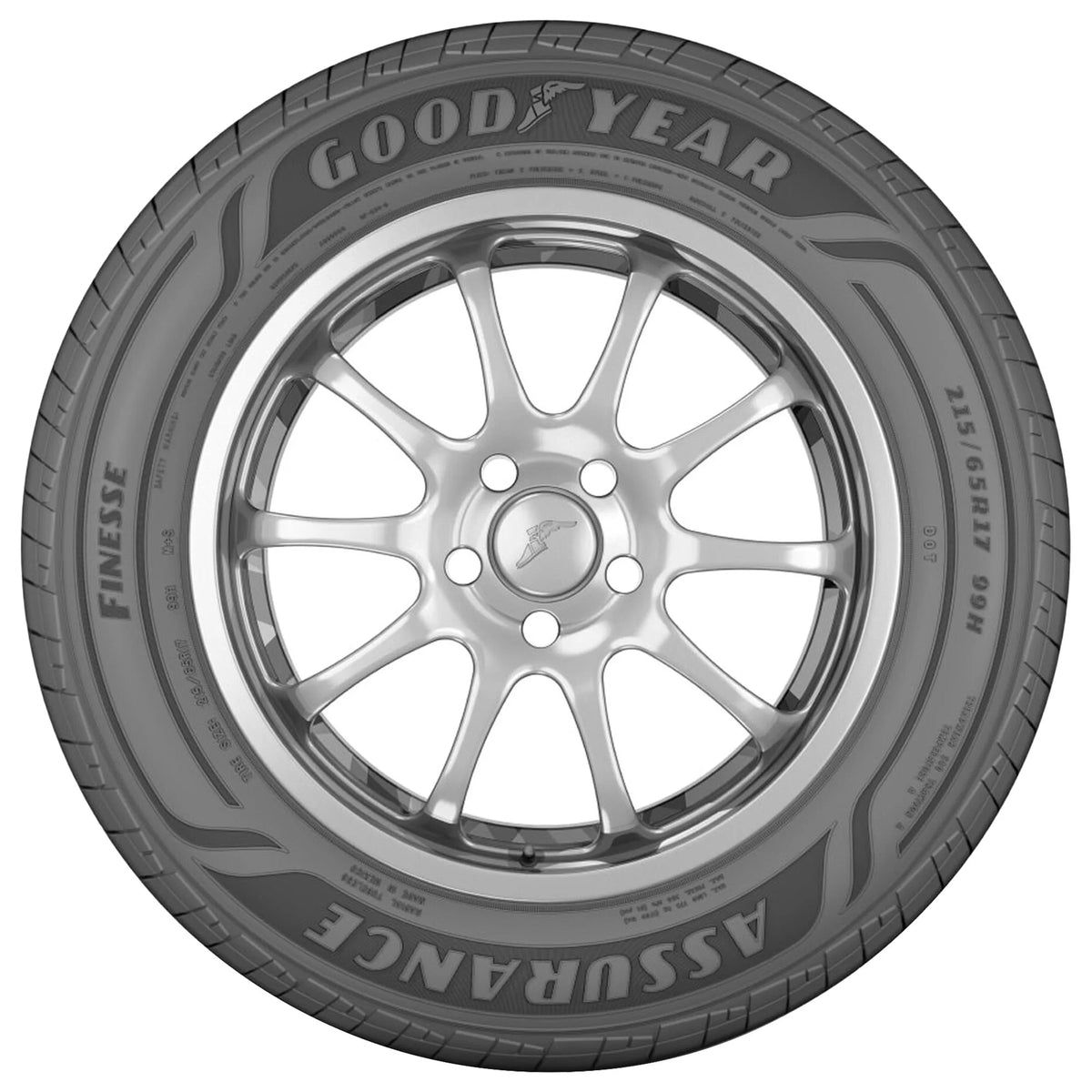 Goodyear Assurance Finesse All Season 235/55R18 100H Passenger Tire