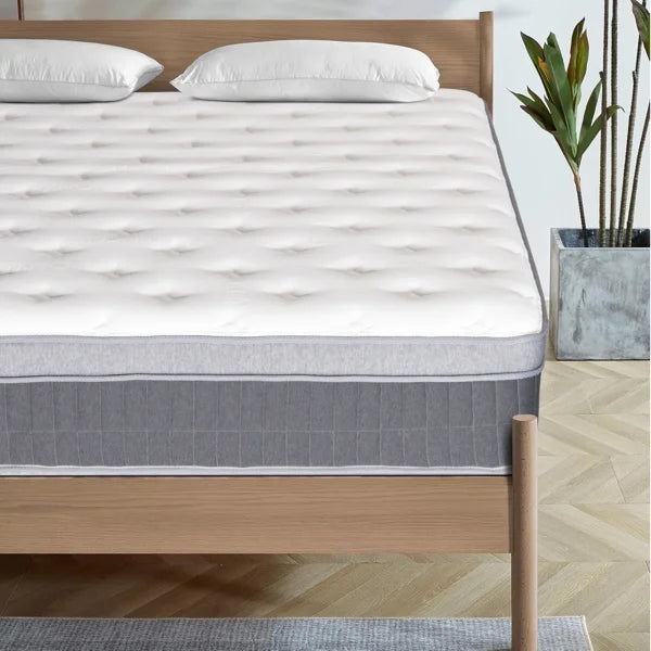 Full Size Mattress in a Box 14 Inch Memory Foam Hybrid Mattress with Pocketed Springs Medium Firm Support Motion Isolation Edge Support Night Trial