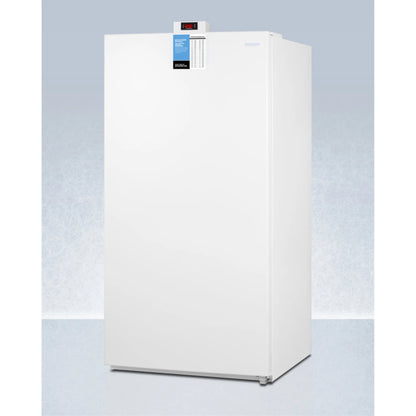 Upright 22 cu.ft. all-freezer with icemaker in white