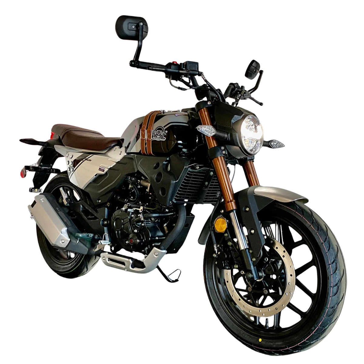 Lifan KPM 200 Motorcycle | 200cc EFI Caf�� Racer | 6-Speed Street Bike