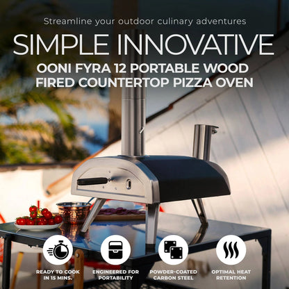 Ooni Karu 12 Multi-Fuel Portable Pizza Oven (#UU-P0A100)