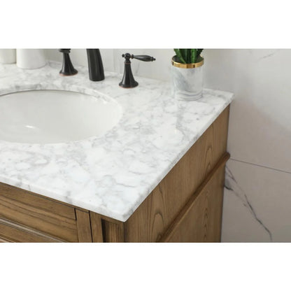 Elegant Kitchen and Bath 30 inch Single bathroom vanity in Grey