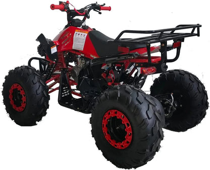 X-Pro Brand New 125cc Gas ATV, Automatic Transmission w/Reverse Remote Control Big 19"/18" Tires