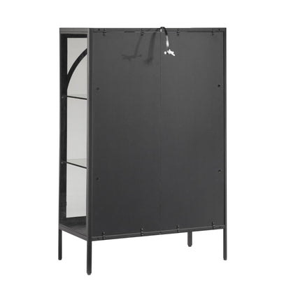 Better Homes & Gardens Nola Accent Cabinet, Black Finish