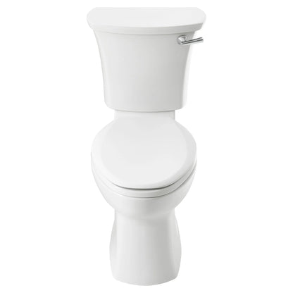 American Standard Edgemere 2-Piece 1.28 GPF Single Flush Right Height Elongated Toilet in White, Seat Not Included