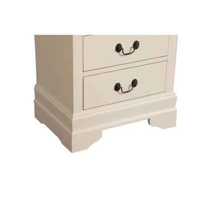 Glory Furniture Louis Phillipe 7 Drawer Lingerie Chest in Cherry