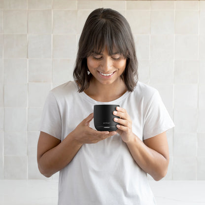 Ember Temperature Control Smart Cup, 6 oz, Black, Up To 1.5-hr Battery Life - App Controlled Heated Cup - Improved Design