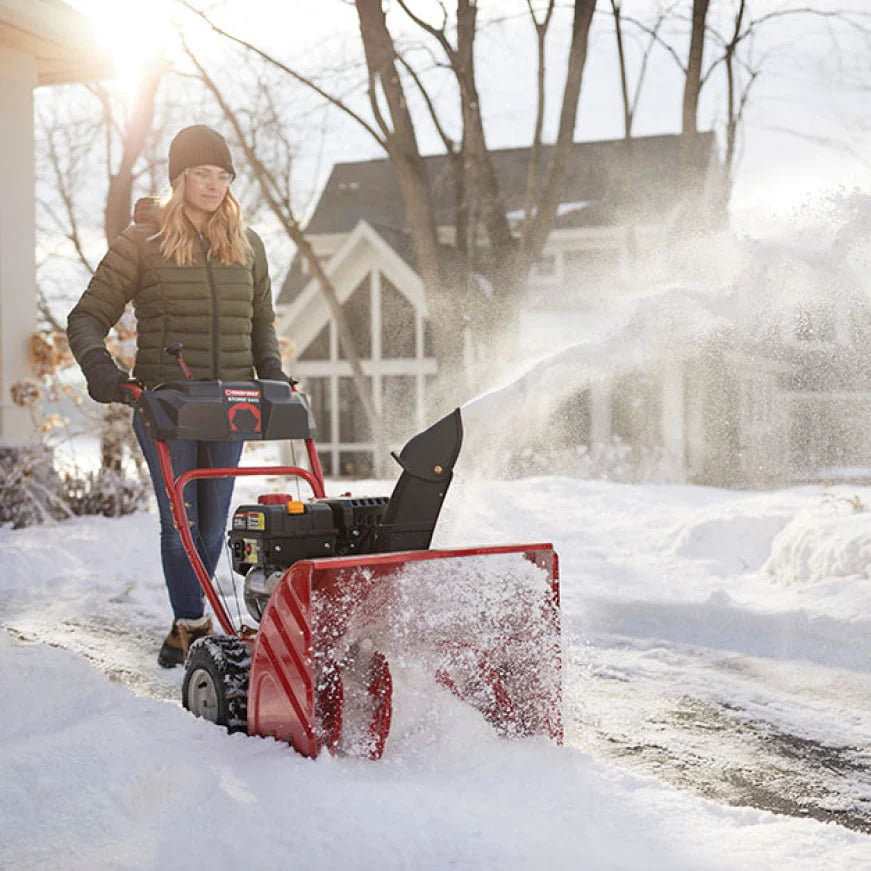 Troy-Bilt Storm 2410 24 in. Two-Stage 208cc Electric Start Self Propelled Gas Snow Blower Remanufactured