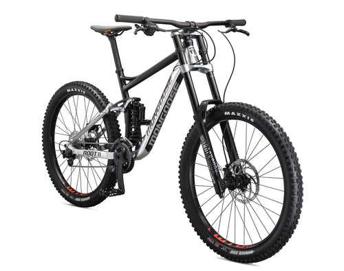 Mongoose Boot'R Adult Unisex 27.5-in. Medium Full-Suspension Mountain Bike, Black