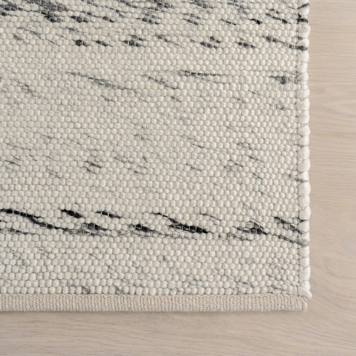 Frenshe Interiors x Rugs USA Santa Ynez Marled Area Rug, 4' x 6', Santa Ivory