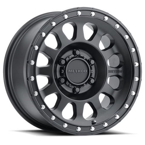 Method Race Wheels mr315 17x8.5 8x165.1 25et 130.81mm matte black wheel Fits select: 2013-2023 RAM 2500, 2000-2010 CHEVROLET SILVERADO
