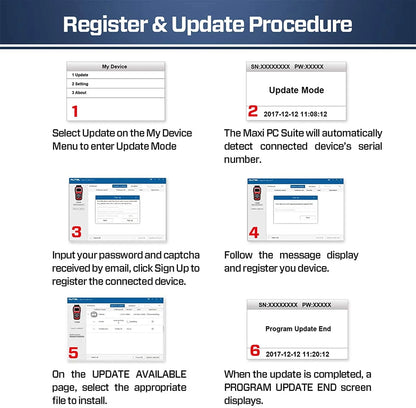 Autel TPMS Relearn Tool TS408, TPMS Reset, Sensor Activation, Program, Key Fob Testing