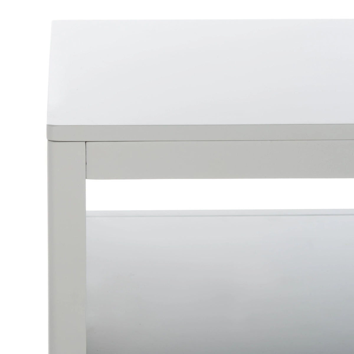 SAFAVIEH Miya Solid 2 Shelf Coffee Table Wood, Natural