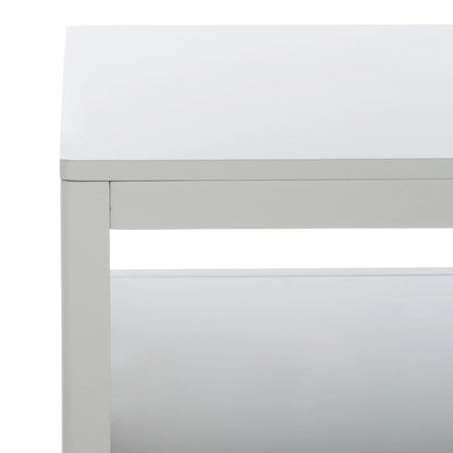 SAFAVIEH Miya Solid 2 Shelf Coffee Table Wood, Natural
