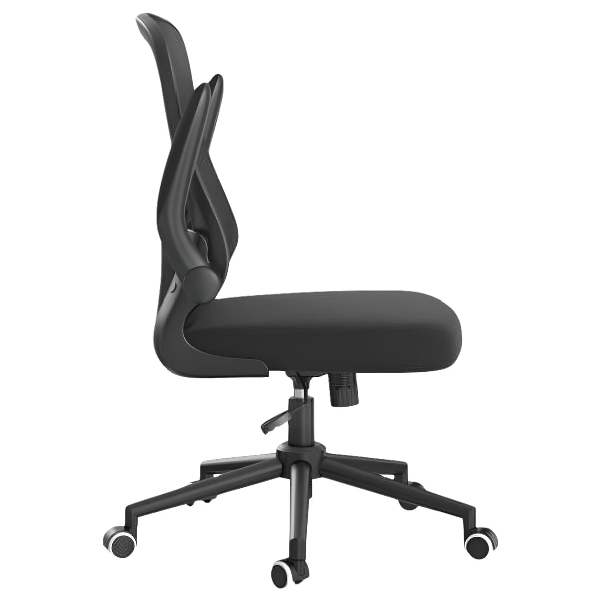 Hbada Office Chair, Ergonomic Desk Chair, Computer Mesh Chair with Lumbar Support and Flip-up Arms, Gray