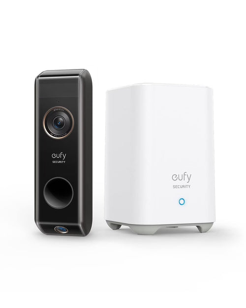 Anker eufy Security 2K HD Wireless Video Doorbell Dual Camera with Homebase ,Dual Motion Detection