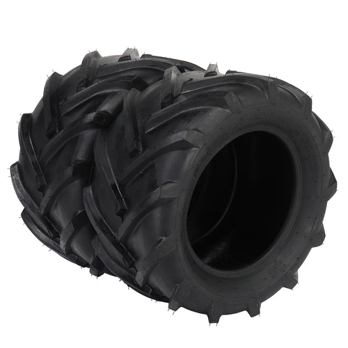 Ktaxon 2 Pack 24x12.00-12 Lawn Mower Turf Tires, Garden Mower Tractor Cart Tires, 6PR Golf Cart Tires, Tubeless