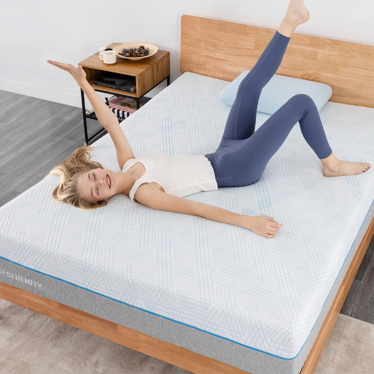 MLILY Queen Mattress, Gel Memory Foam 10" Mattress in a Box, Ego Serenity
