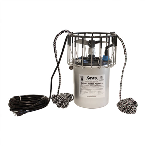 Kasco Deicer 1/2 HP Lake & Pond De-icer 120V �C Single Phase with 25 Ft Electric Power Cord | Water Deicer for Ponds, Lakes & Dock Bubbler