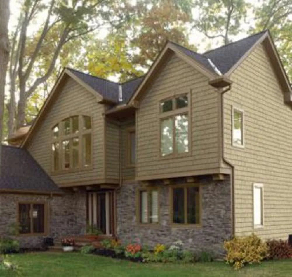 CertainTeed Cedar Impressions Double 7 Inch Straight Edge Perfection Shingles Siding (1/2 Square)