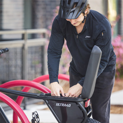 Hyper Bicycles Ultra 40 20" 36V Electric Bike for Adults, 250W E-Bike Motor, Matte Black