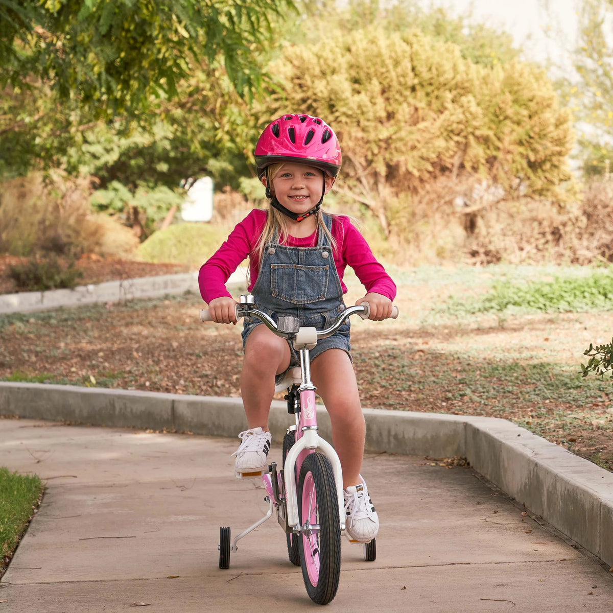 Mobo First Boy's 14" Kids Bike, Ages 3-5 Years Old, Red