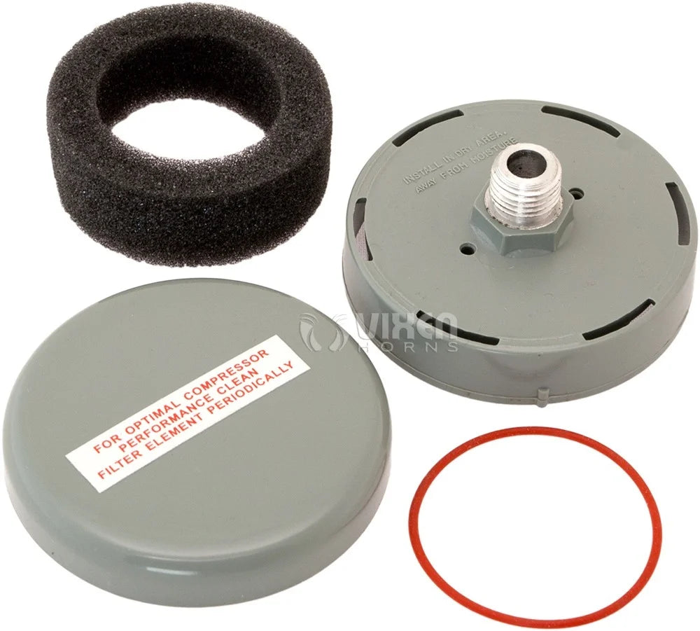 Vixen Horns 3 Gallon (12 Liter) Train/Air Horn Tank with 200 PSI Compressor Onboard System/Kit 12V VXO8330