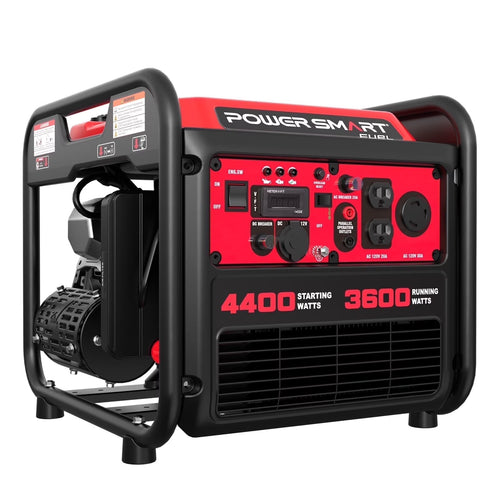 PowerSmart 4400-Watt Gas Powered Inverter Generator for Outdoor and Home Use, EPA Compliant