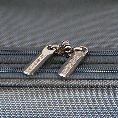Brookstone Harbour 22" Softside Carry-on Spinner Luggage - Dark Charcoal