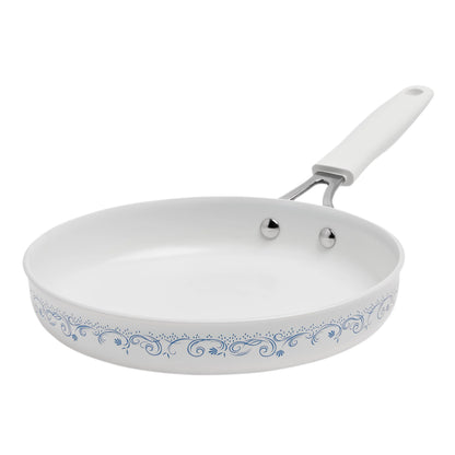 The Pioneer Woman 12-Piece Classic Ceramic Cookware Set, Agatha Blue