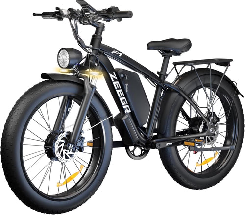 2000W Electric Bike for Adults 48V 22.4AH Ebikes 35MPH Mountain Ebike  26" Fat Tire
