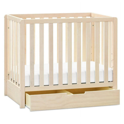 Carter-s by DaVinci Colby 4-in-1 Convertible Mini Crib with Trundle in Washed Natural