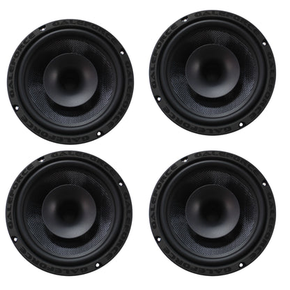 Galeforce F-3 Pro Audio 2-way Marine Grade Speaker 8" 450w RMS with Horn 4Pck