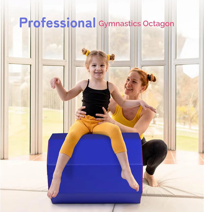 Matladin Octagon Gymnastics Skill Shapes, PVC Pink, 9.7 lb