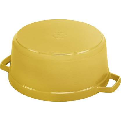 Staub Cast Iron 5.5-qt Round Cocotte - Cherry