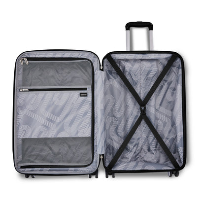 American Tourister Stratum 3.0 Medium Hardside Suitcase with Spinner Wheels - Black