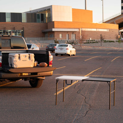 Lifetime 5' Fold-in-Half Camping Folding Table, Pumice (280875)