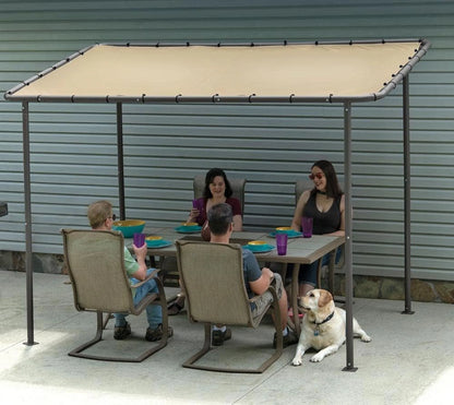 ShelterLogic 10' x 6' Outdoor Solano Canopy, Water-Resistant