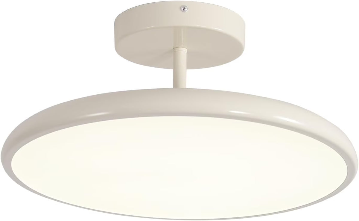 KCO Lighting Vintage Green Ceiling Light Contemporary Black Metal Flush Mount Mid Century Modern Entryway Semi Flush Mount LED Hallway Light Fixture