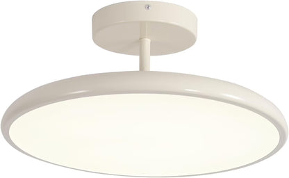 KCO Lighting Vintage Green Ceiling Light Contemporary Black Metal Flush Mount Mid Century Modern Entryway Semi Flush Mount LED Hallway Light Fixture