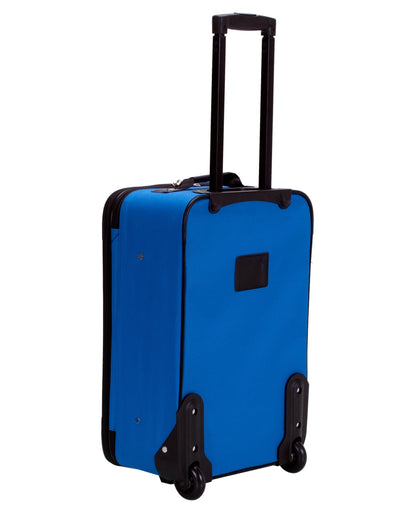 Rockland Luggage Journey 4 Piece Softside Expandable Luggage Set, F32