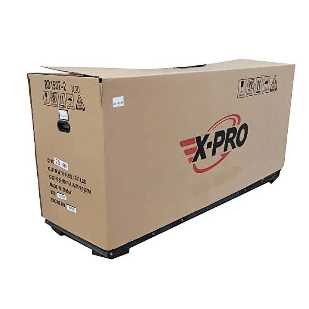 X-Pro Brand New 150cc Gas Moped Motorcycle, 13" Aluminum Wheels, Electric/Kick Start Large Headlights!