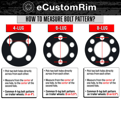 Golf Cart Wheels and Tires Combo 4 Pk18x8.50-8 OEM 8" Fits Club Car, Cushman, EZGO