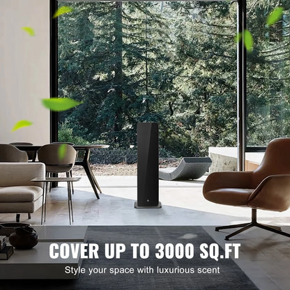 KFFKFF Scent Air Machine, 900ml Bluetooth Smart Floor Standing Aromatherapy Machine, 3000sq.ft Waterless Essential Oil Scent Air Diffuser for Large Room Office