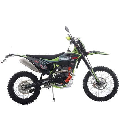 X-Pro Paladin 300 EFI Dirt Bike with 6-Speed Manual Transmission and Balance Shaft and Dual Overhead Camshaft (DOHC) with Four Valves Engine, Electric Start! Big 21"/18" Wheels!