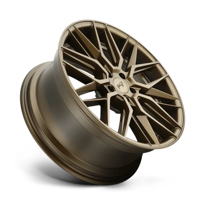Niche 1PC Aluminum Rim M191 GAMMA 19X8.5in Matte Bronze Finish, M191198565+35