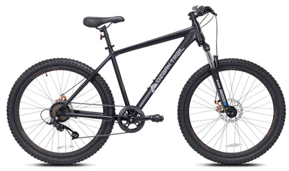 Ozark Trail 27.5" Vibe Mountain Bike, Medium Frame, Black, Adult, Unisex