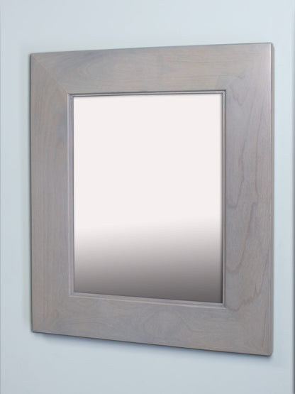 14x18 Contemporary White Mirrored Medicine Cabinet by Fox Hollow Furnishings